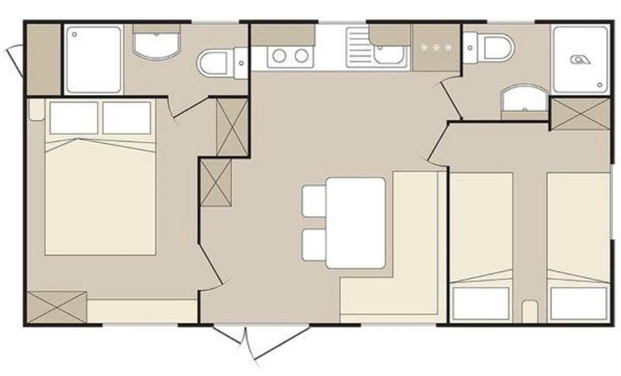 ביוגראד נה מורו Mobile Homes 'Jakov', Camp Soline מראה חיצוני תמונה